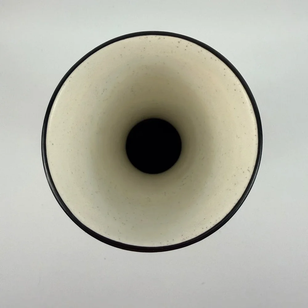 Dumler & Breiden West German Pottery Vase 129/30 Mid Century Geometric